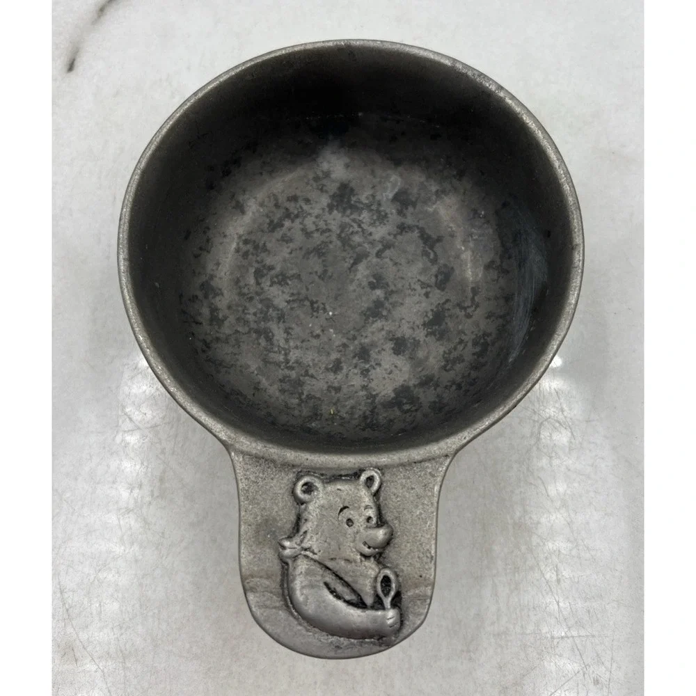 Vintage Carson Pewter Baby Bowl 6.5x2